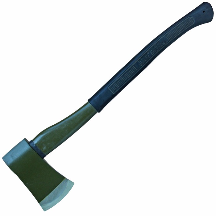 Fox Outdoor, axe, "Deluxe", large, fiberglass handle with non-slip grip